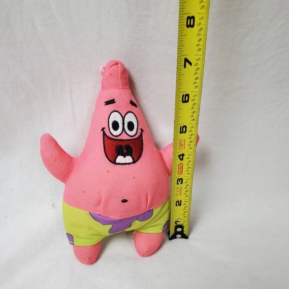 Nickelodeon SpongeBob SquarePants Patrick Star Plush Stuffed Toy Pink 7" 2021 - Picture 2 of 4